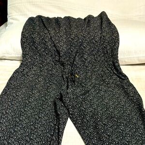 Strapless tube jumpsuit from Express. Can style it business or casual look.